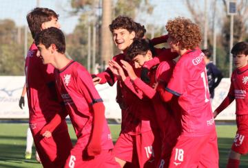 Il girone d'andata incorona il Grifone: Pomezia ko, &egrave; festa rossobl&ugrave;