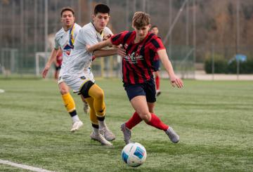 Uno scatto del match di ieri