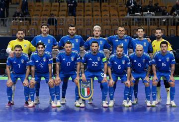 l'Italia vola ai quarti di finale degli Europei di Futsal (&copy;Figc)