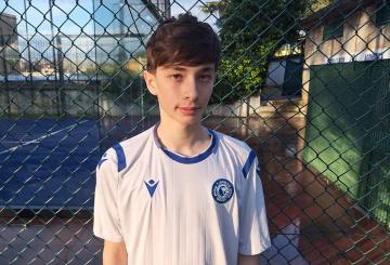 Jacopo Claudiani, primo marcatore del Tirreno Sansa