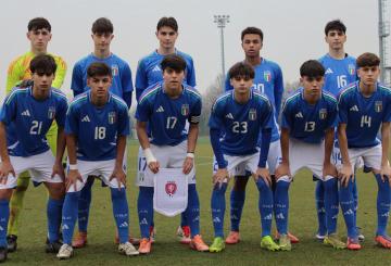 La Nazionale Italiana Under 15 in amichevole con la Cechia