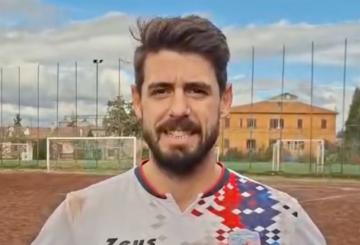 Il capitano del Pianoscarano Proietti