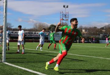 Luca Composto, attaccante della Real Vis Artena