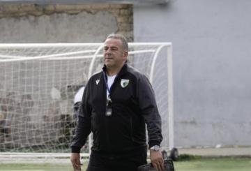 Davide Colantoni, ormai ex allenatore del Moricone