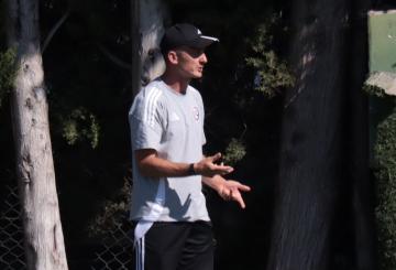 Riccardo Lucidi allenatore dei classe 2012 della Tor Tre Teste (Foto &copy;GazReg)