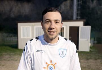 Marco Castagnola, suo il primo gol dell'Allumiere con la Nuova Castrense