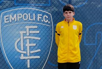 Dario Bizzarri in prova all'Empoli (Foto &copy;Urbetevere)