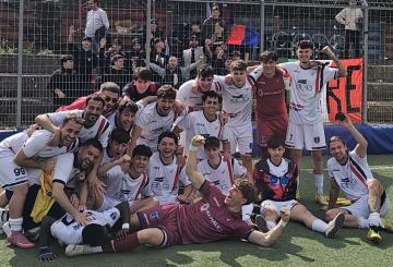 Il Tor Lupara esulta dopo la vittoria sul Cittaducale