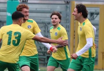 Baldi esulta dopo il raddoppio