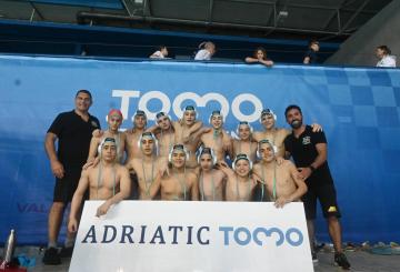 L'U14 dell'Onda Forte sul podio a Dubrovnik