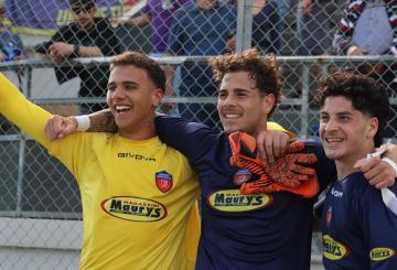 Il Guidonia Montecelio festeggia nel finale &copy;La Torre