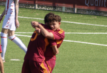Teixeira show a Trigoria. In gol anche Paratici e Giammattei. La Roma vola col Monza