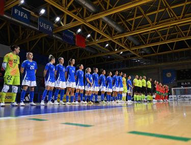 L'Italfutsal si raduna a Roma (©Figc)