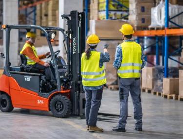 Carrello controbilanciato elettrico