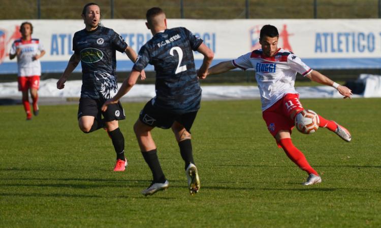Atletico Terme Fiuggi, non basta super Gaetani: a Vasto è pari al fotofinish