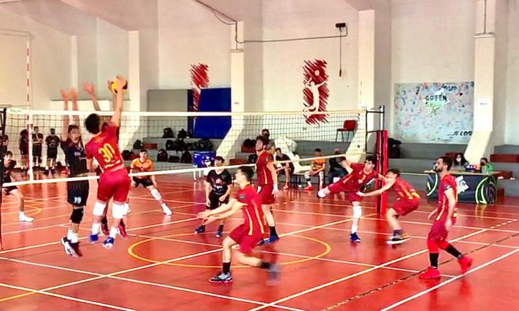 Uno scatto dal match di oggi