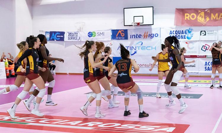 La festa della Roma Volley (©Paganotti)