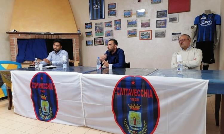 Il direttivo del Civitavecchia