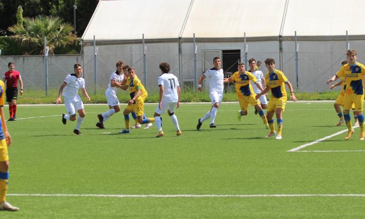 Uno scatto del match