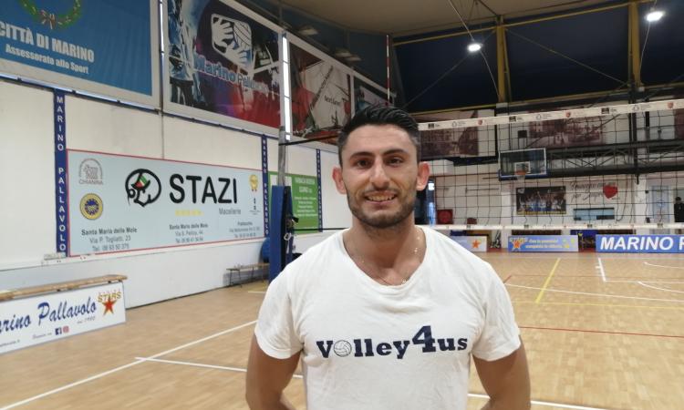 Giorgio Casalese, martello di Volley 4us