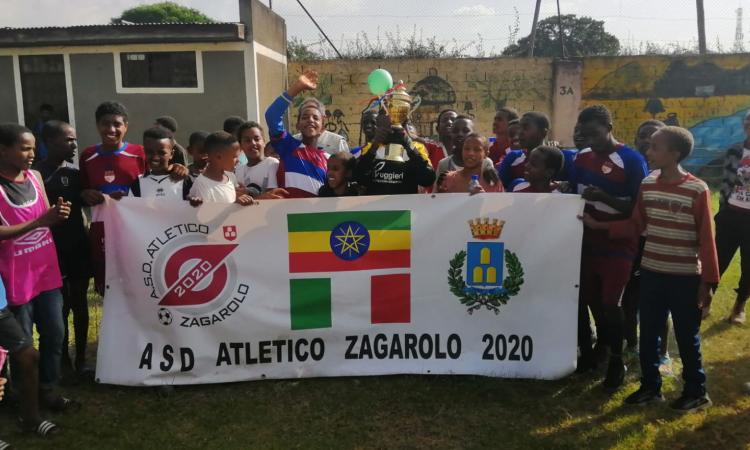 Atletico Zagarolo: in Etiopia i kit del club. Miceli "Il calcio è fratellanza"