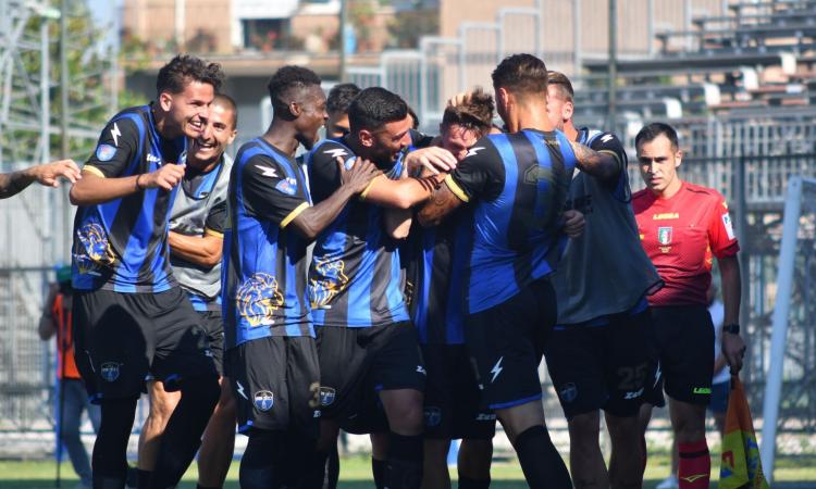 Esulta il Latina (Foto &copy;Latina Calcio 1932)