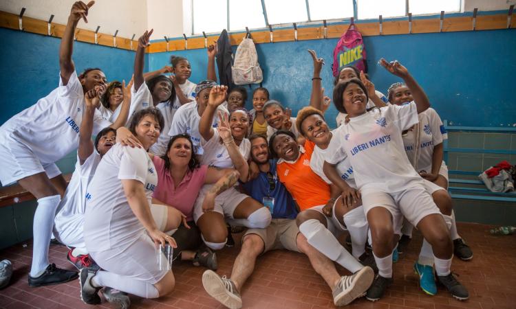 Le ragazze della Liberi Nantes