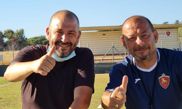 Gianluca Isgrò (sx) e Davide Cesarini (dx)
