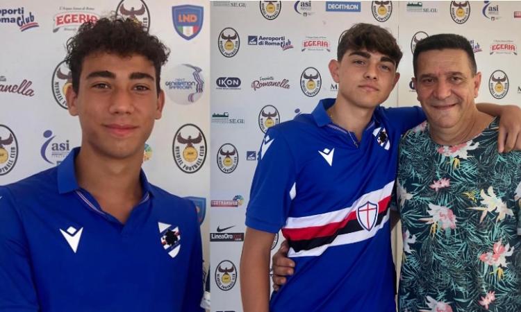 Nicu e Mancini con Vincenzo Panico