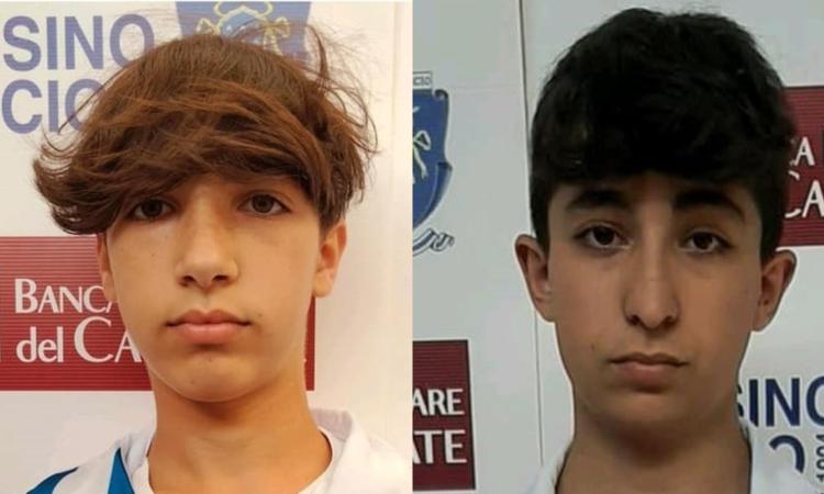 Leonardo Rotondi (2006) e Manuel Gesuale (2006), due dei nuovi arrivi in casa Cassino (Foto ©Soccer Academy Cassino Calcio 1924/FB) 