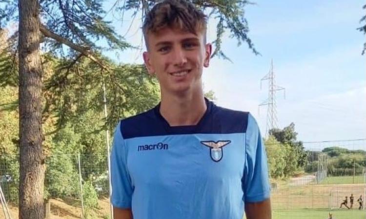 Edoardo Della Salandra, attaccante classe 2005 dell’Urbetevere in prova alla Lazio (Foto ©Urbetevere/FB)