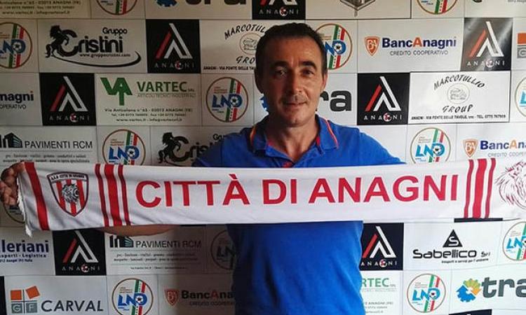 Marco Romolo, tecnico del Città di Anagni (Foto ©Città di Anagni)