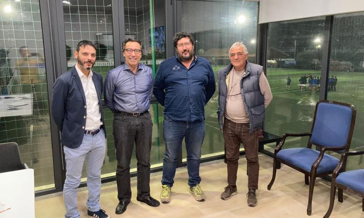 I Presidenti Simone Conte, Massimiliano Monnanni, Andrea Braconi, Roberto Sebastiani
