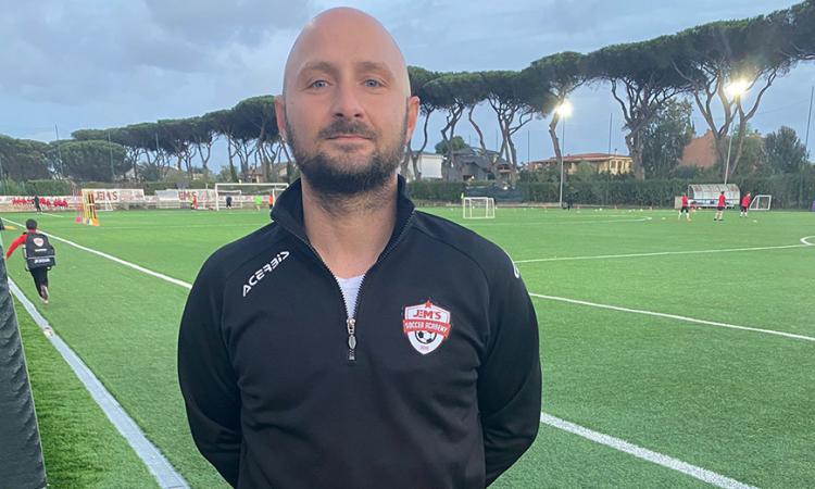 Francesco Reina, tecnico dell'U15 Elite della Jem's