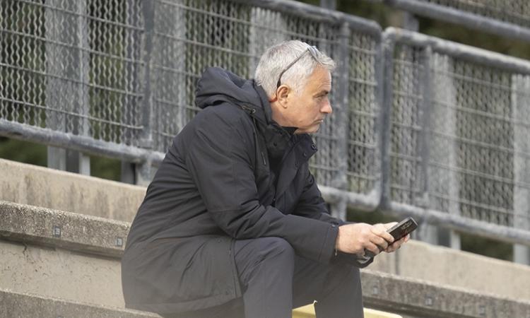 Mourinho presente a Roma-Sampdoria (Foto ©D'Offizi)