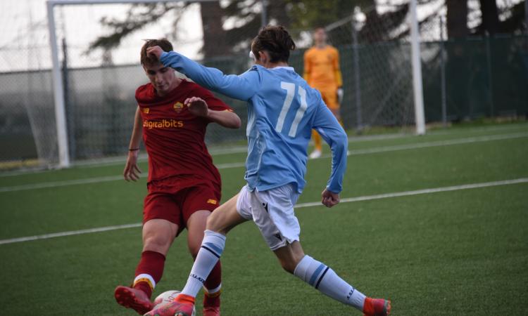 De Luca e Cuzzarella durante il derby U16
