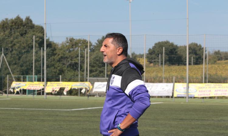 Vincenzo Ligori, tecnico dell'Ostiamare (Foto ©De Cesaris)