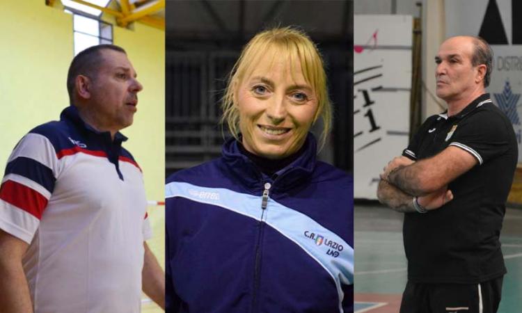 Da sinistra Ciro Sannino, Tiziana Biondi e Paolo Forte