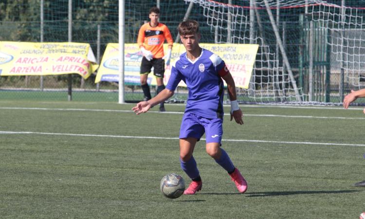 Leonardo Ferrara, attaccante e capitano dell'Ostiamare (Foto ©De Cesaris)