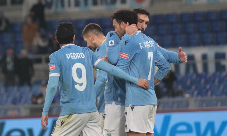 La Lazio esulta