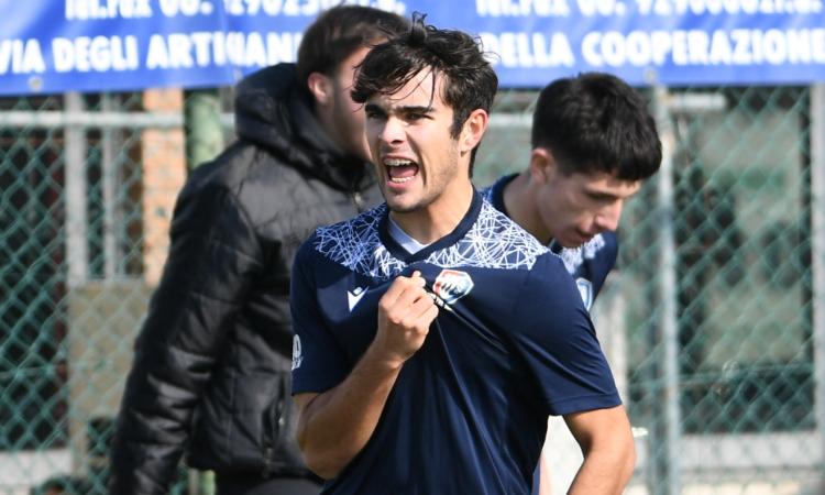 Gabriel Karol Ricceri, attaccante classe 2005 della Tor Tre Teste (Foto ©Photosportroma)