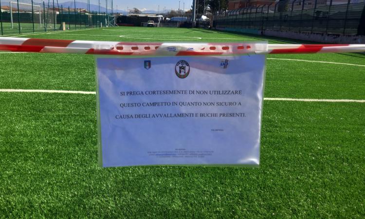 Il campo da calcetto