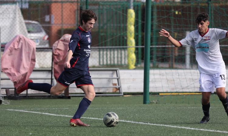 Dennys Savi, in gol nell'ultima sfida contro il Canottieri (Foto ©GazReg)