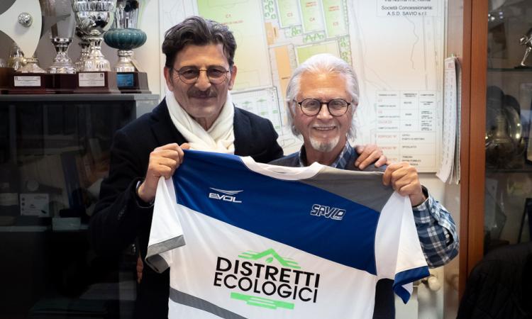 Nasce la collaborazione tra il Savio e la Distretti Ecologici (Foto &copy;ASD Savio Calcio/FB)