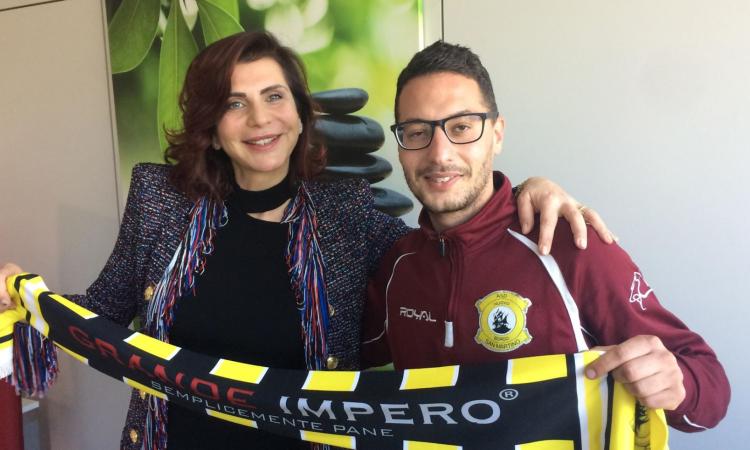 Antonella Rizzato, ad di Grande Impero, e Andrea Lupi, presidente del Borgo San Martino (Foto ©Borgo San Martino)