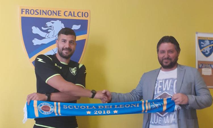 Luca Mernini con il presidente Claudio Peroni (Foto ©Scuola dei Leoni)