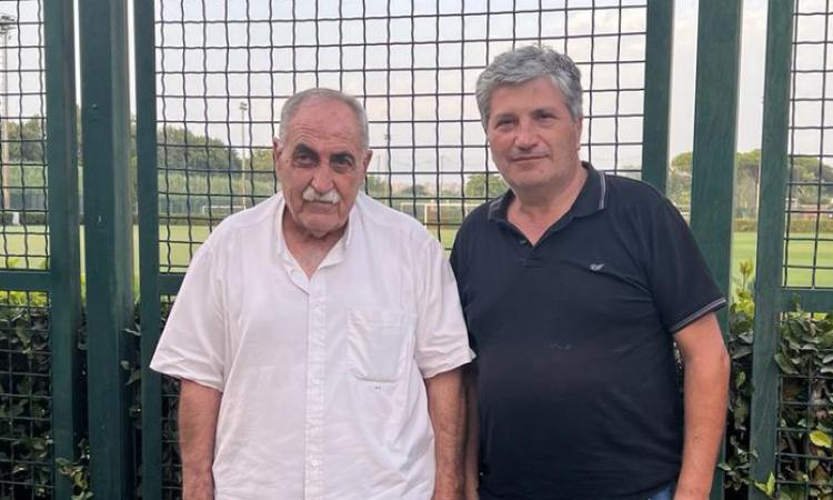 Franco Sica, nuovo ds del Tor di Quinto, con il presidente Massimo Testa
