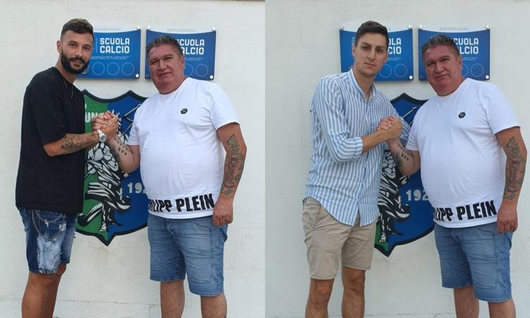 Scardola e Pallocca con il presidente Tosoni (Foto ©Nettuno)