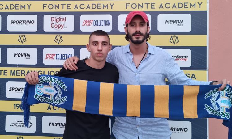 Alessio Martellacci, volto nuovo della Fonte Meravigliosa, insieme al dg Riccardo Neri