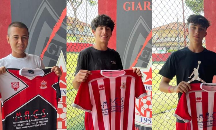 Tris di volti nuovi per l'Under 16 del Giardinetti (Foto ©Giardinetti/FB)